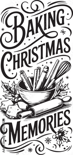 Christmas Kitchen Towel SVG 