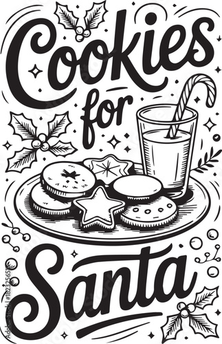 Christmas Kitchen Towel SVG 