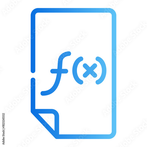 math Gradient icon