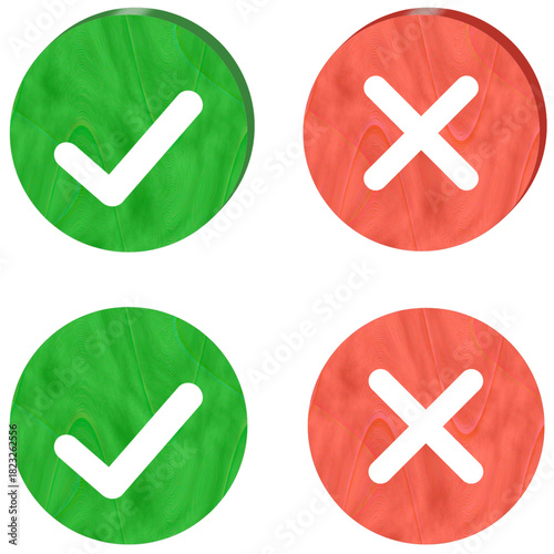 Checkmark And Cross Transparent, Checkbox, Tick, Yes And No
