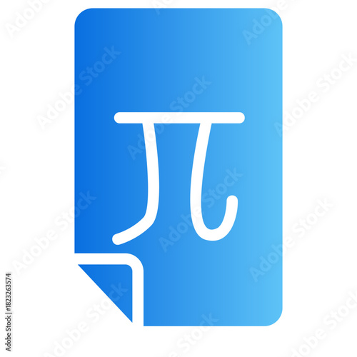 mathematics Gradient icon