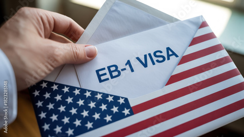 EB-1 visa concept