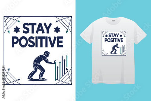 stay humble hustle hard typography design vector for print t shirt