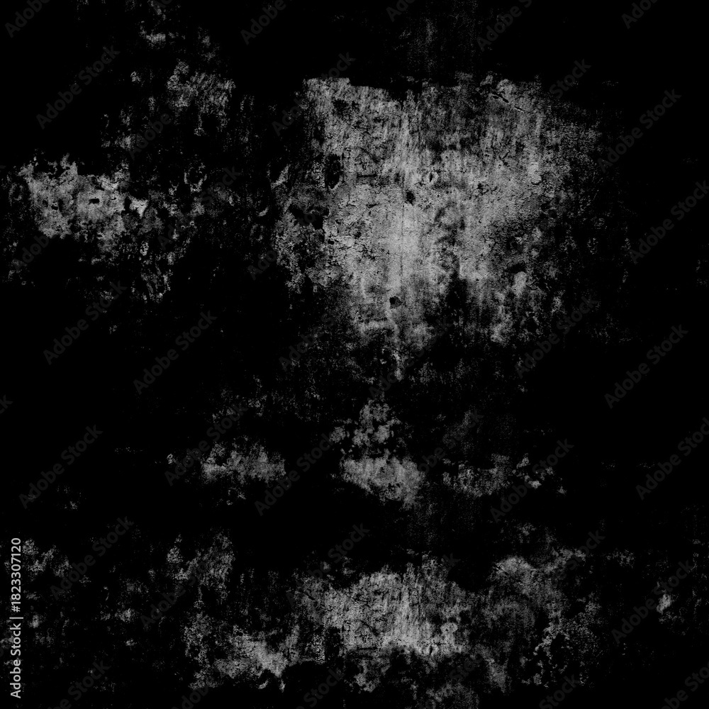 Obraz premium Dust and scratches design. Aged photo editor layer. Black grunge abstract background. Copy space.
