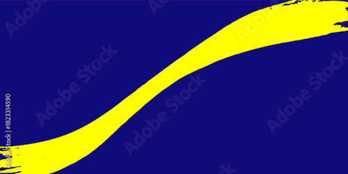 Dark blue and orange gradient abstract wide horizontal banner with hexagon carbon fiber grid and orange luminous lines. Technology vector background with orange neon lines, vector. eps 10