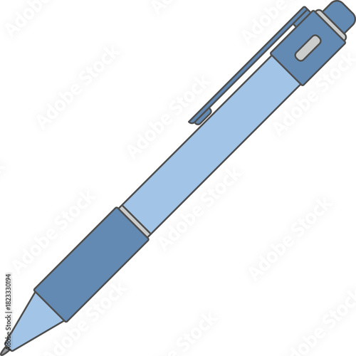 vector illustration of a pens for studying and working