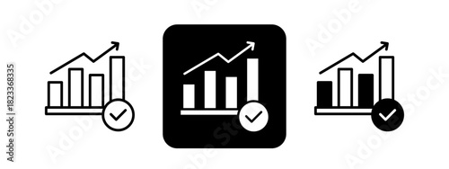 Stimulus  Solid color and black line drawing vector illustration set