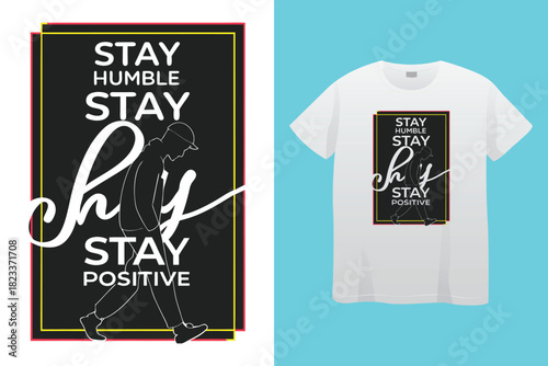 Motivational t shirt design always never give up stay strong silhouette