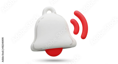 Red plastic bottle with a cap and opener vector icon illustration sign, featuring a Christmas object design and a 3D rendered blood drop symbol