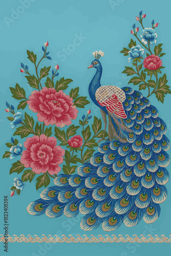 dezital printing saree and garment design for textile and dizital