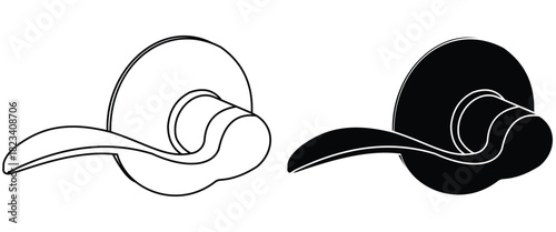 Modern Wooden and Metal Door Handle Collection – Elegant Interior Hardware, Keyhole Silhouettes, and Minimal Home Décor Design