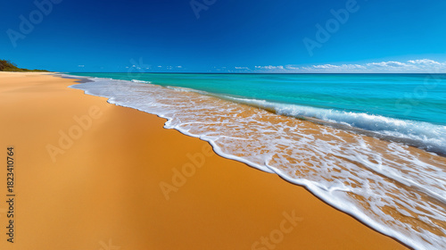 Australian Golden Beach wit...