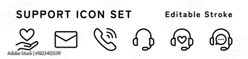 サポートアイコンセット