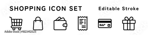ショッピングアイコンセット
