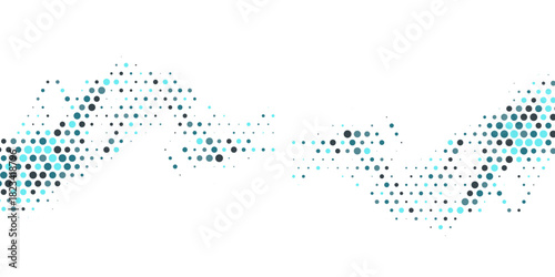 Light BLUE vector layout with circle shapes. Blurred decorative design in abstract style with bubbles.