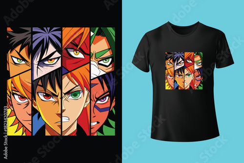 Modern Anime Multi-Character Artwork