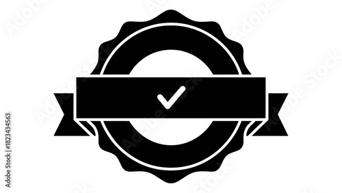 Best price seal lowest price black and white icon. checkmark symbol for deals, discounts, value, and special offers.