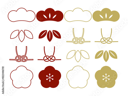 お正月あしらいセット3