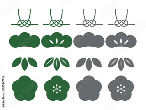 お正月あしらいセット6