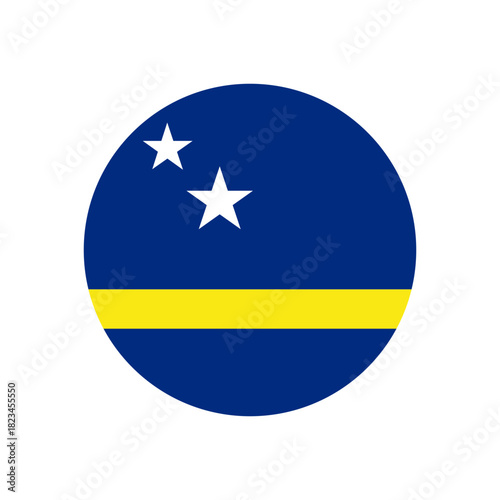 Flag of Curaçao or Curacao