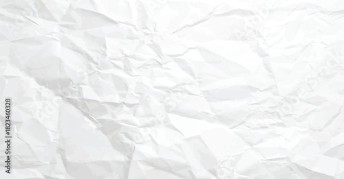 white clean crumpled paper background horizontal crumpled