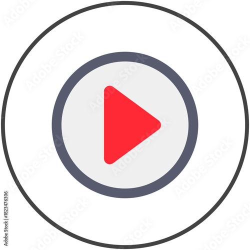 Play Button icon Free Download Play Button icon - GFXLoad
