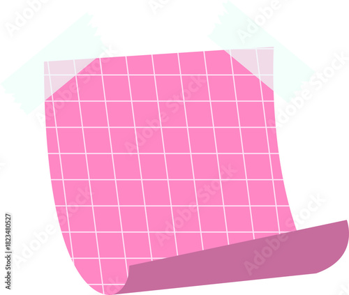 Sticky Note Illustration