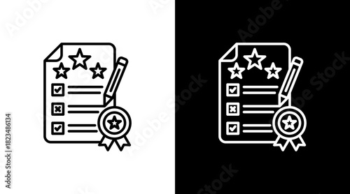 Score With Icon Set Design