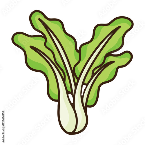 young mustard greens icon