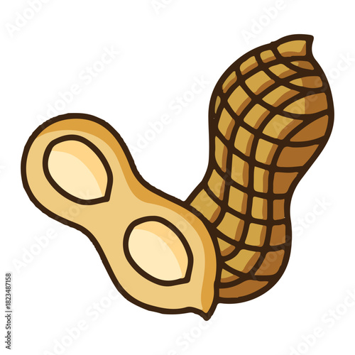 Colored Peanut Icon