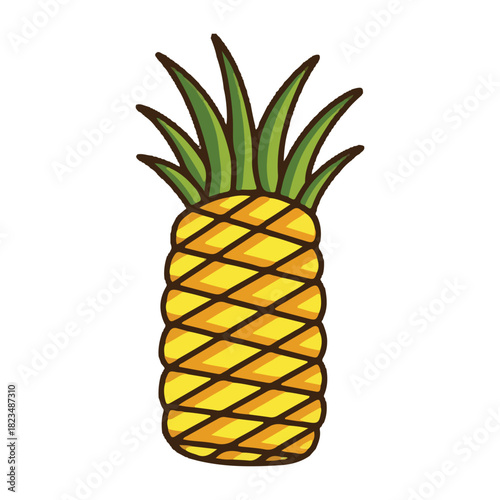 colored pineapplet icon