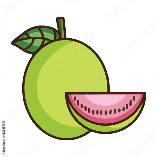 colored guava icon