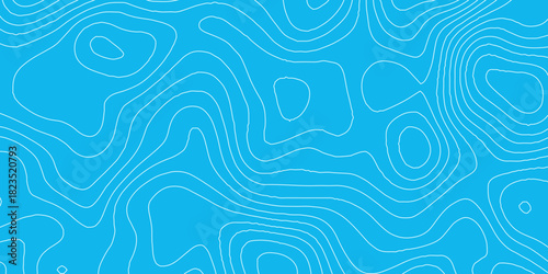 Topographic map background with geographic grid for hiking and mountain sport. luxury topographic wavy pattern and geographic grid map design. paper texture Imitation of a geographical map shades.