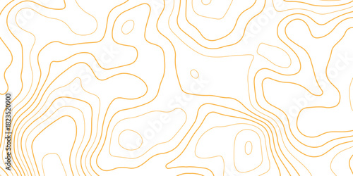 Topographic map background with geographic grid for hiking and mountain sport. luxury topographic wavy pattern and geographic grid map design. paper texture Imitation of a geographical map shades.