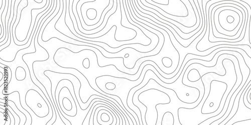 Topographic map background with geographic grid for hiking and mountain sport. luxury topographic wavy pattern and geographic grid map design. paper texture Imitation of a geographical map shades.