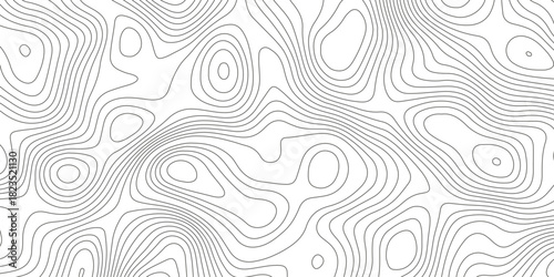 Topographic map background with geographic grid for hiking and mountain sport. luxury topographic wavy pattern and geographic grid map design. paper texture Imitation of a geographical map shades.