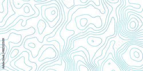 Topographic map background with geographic grid for hiking and mountain sport. luxury topographic wavy pattern and geographic grid map design. paper texture Imitation of a geographical map shades.