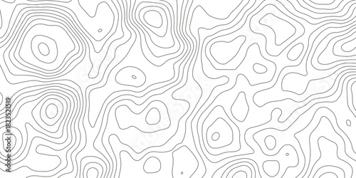 Topographic map background with geographic grid for hiking and mountain sport. luxury topographic wavy pattern and geographic grid map design. paper texture Imitation of a geographical map shades.