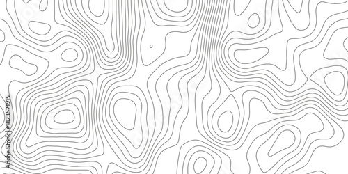 Topographic map background with geographic grid for hiking and mountain sport. luxury topographic wavy pattern and geographic grid map design. paper texture Imitation of a geographical map shades.