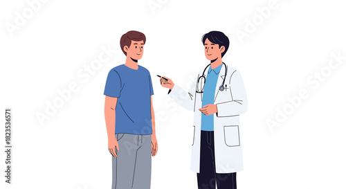 Doctor Consulting with Patient - Healthcare and Medical Examination.