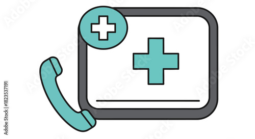 telemedicine call virtual healthcare consultation via phone offering remote medical assistance highlighting accessible and convenient health solutions online doctor