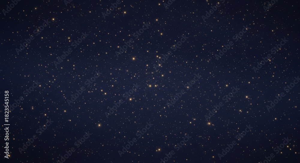Fototapeta premium A mesmerizing animated depiction of a starry night sky, showcasing numerous twinkling celestial bodies.