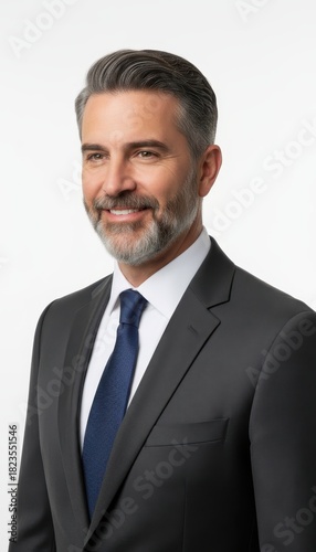 Wallpaper Mural Professional Portrait of a Confident Businessman in a Formal Suit Torontodigital.ca