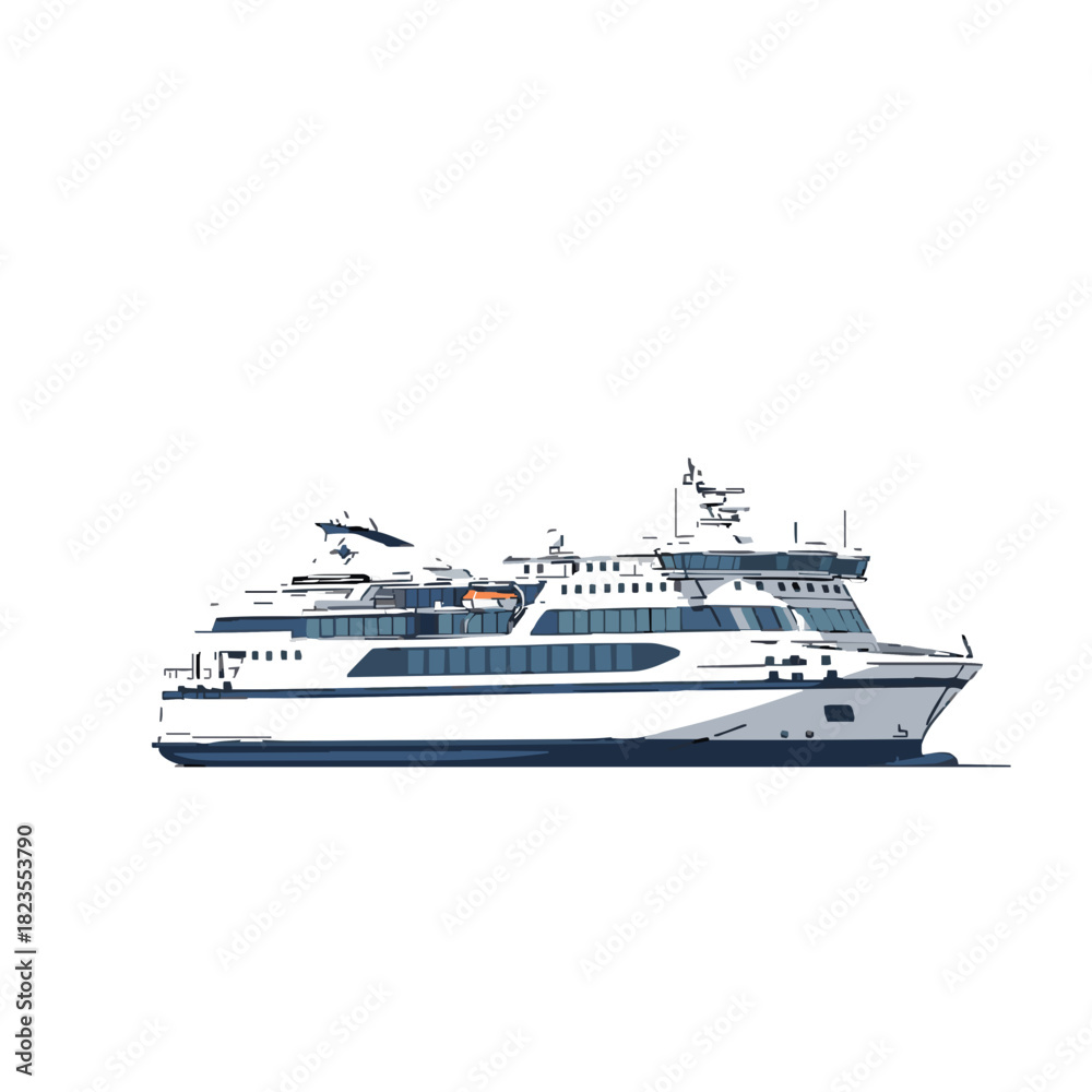 Fototapeta premium Cruise Ship