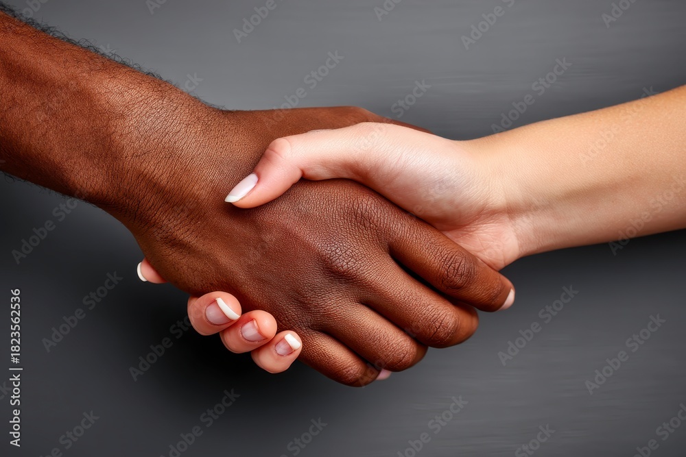 Fototapeta premium Focus on Unity/Partnership