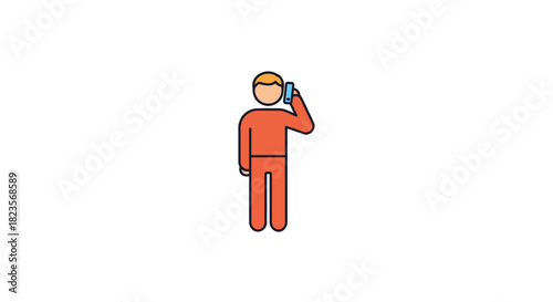 Person using smartphone staying connected with mobile technology ideal for communication productivity and modern lifestyle concepts enhancing digital outreach.