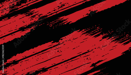red and black grunge background illustration vector modern eps10