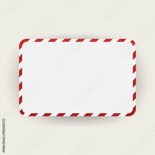 Christmas Label or Frame. Christmas sale stickers and label. Price tag holiday. Christmas stickers. Free space for text.
