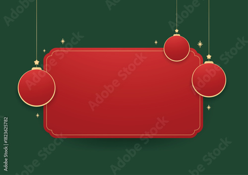 Christmas Label or Frame. Christmas sale stickers and label. Price tag holiday. Christmas stickers. Free space for text.