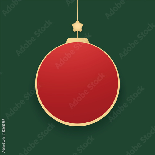 Christmas Label or Frame. Christmas sale stickers and label. Price tag holiday. Christmas stickers. Free space for text.